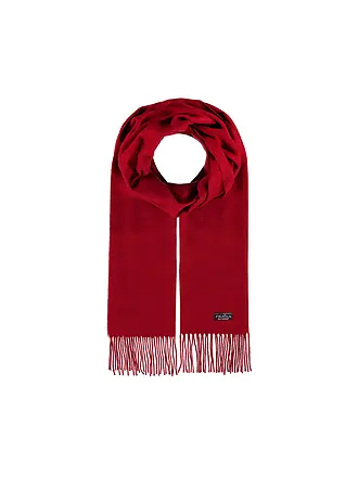 FRAAS | Bufanda | dunkelrot