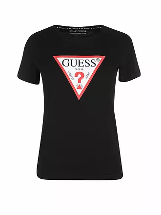 GUESS | Camiseta | schwarz