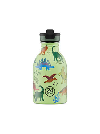 24BOTTLES | Botella de agua para niños 250ml URBAN BOTTLE Jurassic Friends