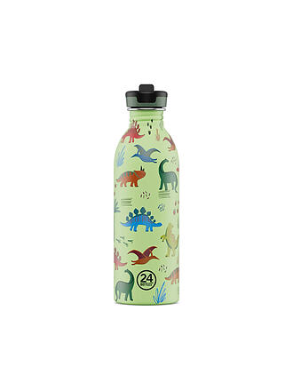 24BOTTLES | Botella de agua para niños 500ml URBAN BOTTLE Jurassic Friends