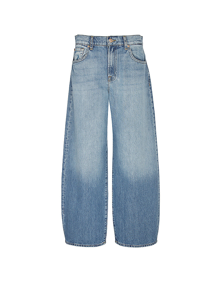 Jeans Balloon Fit BONNIE CURVILINEAR azul claro 25