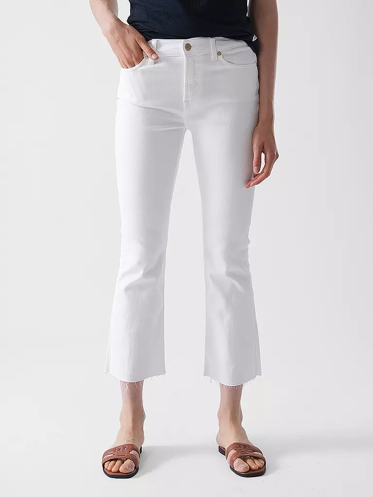7 FOR ALL MANKIND | Jeans acampanados DAISY | Blanco