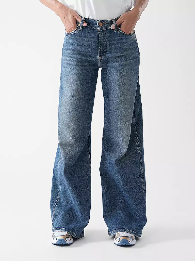 7 FOR ALL MANKIND | Jeans de pierna ancha LOTTA LUXE | Azul