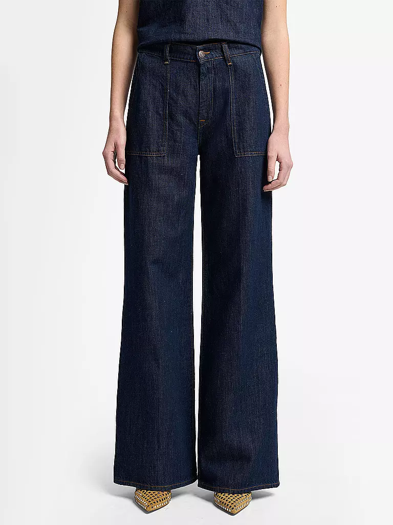 7 FOR ALL MANKIND | Jeans de pierna ancha LOTTA | Azul oscuro