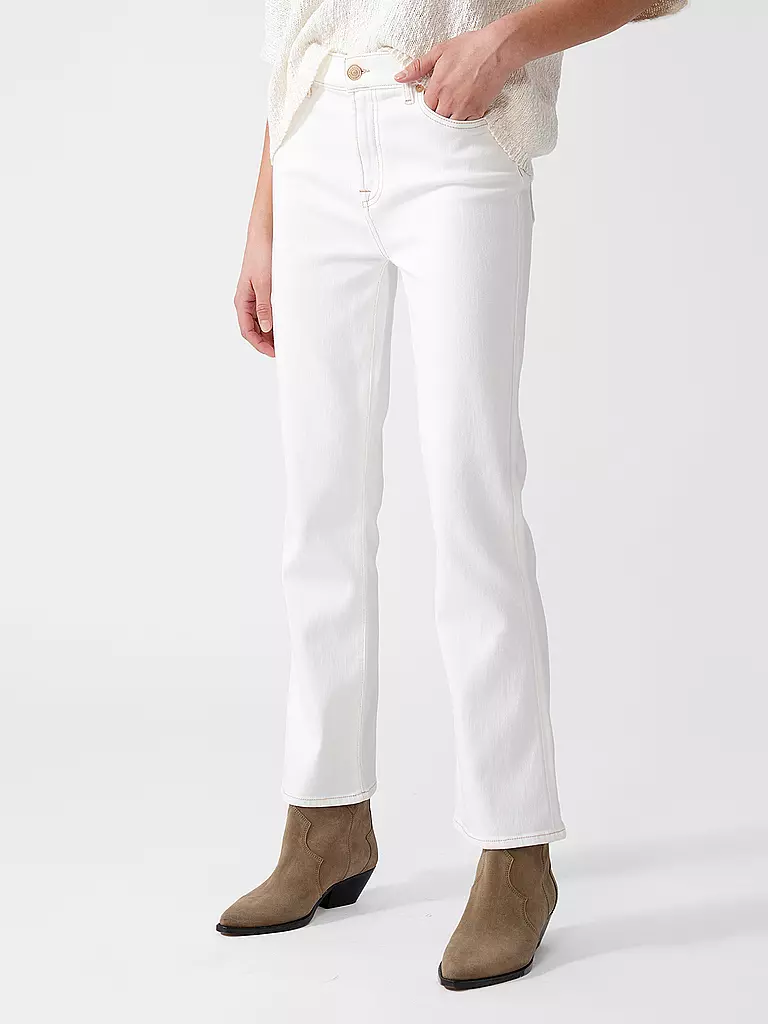 7 FOR ALL MANKIND | Jeans Flared Fit 7/8 DAISY | Blanco