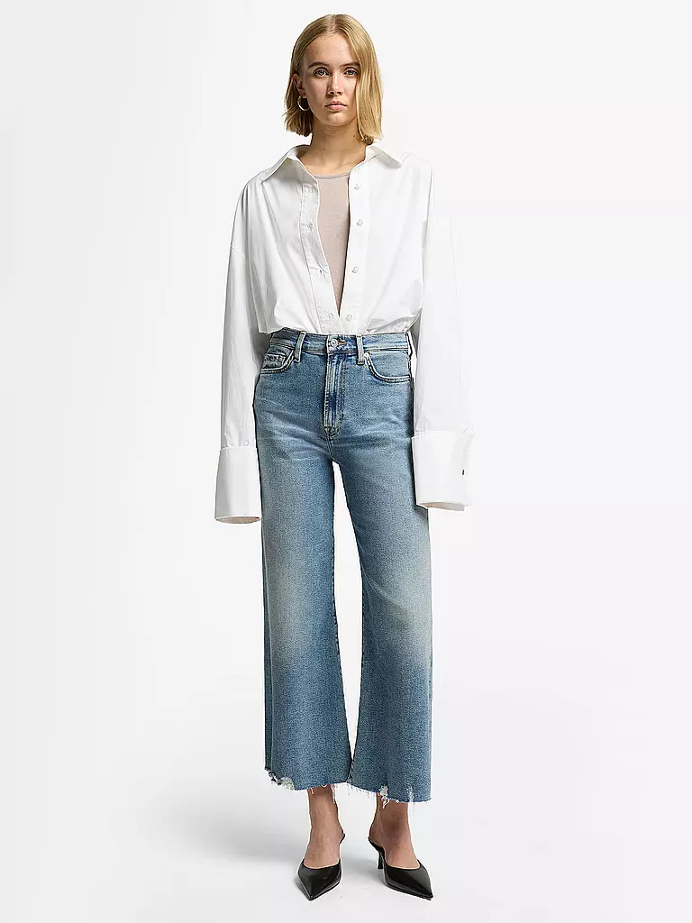7 FOR ALL MANKIND | Jeans Flared Fit 7/8 JO | Azul claro