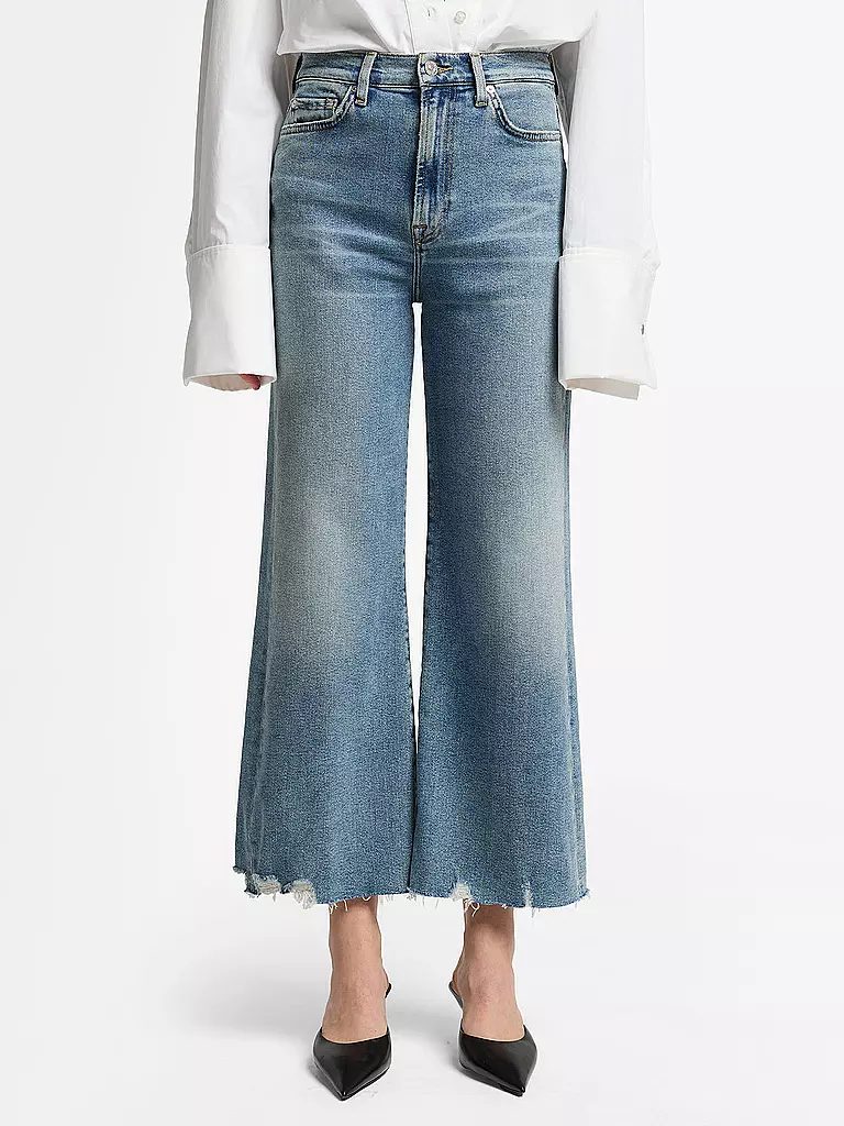 7 FOR ALL MANKIND | Jeans Flared Fit 7/8 JO | Azul claro
