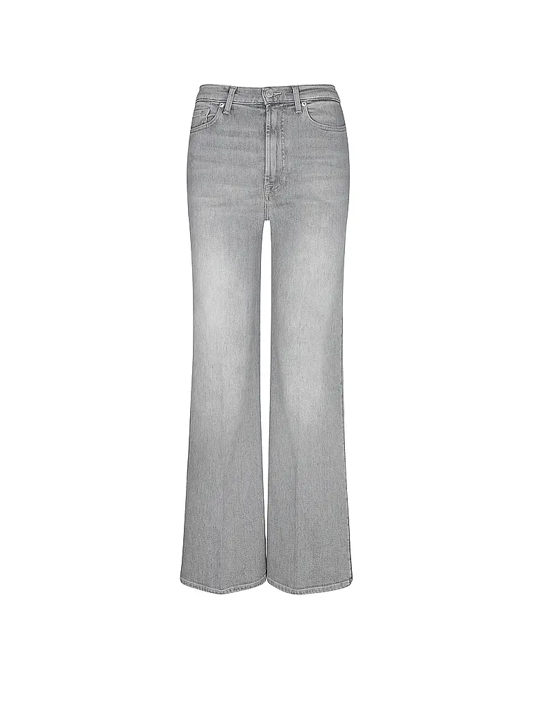 7 FOR ALL MANKIND | Vaqueros de talle alto y pernera ancha JO PANALU | Gris claro