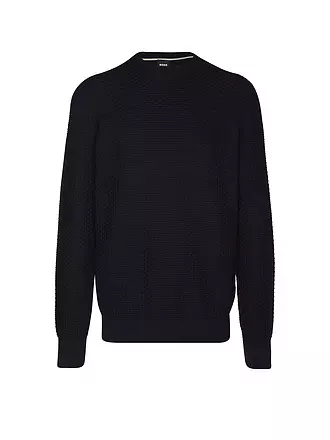 BOSS | Jersey | dunkelblau