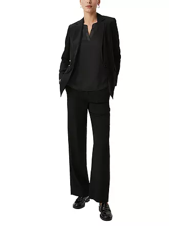 COMMA | Camisa | schwarz