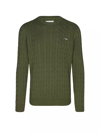 GANT | Jersey | dunkelgrün