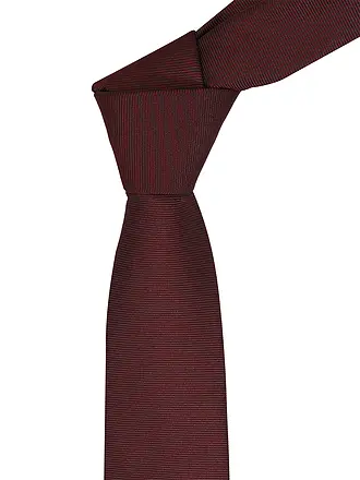 HUGO | Corbata | dunkelrot