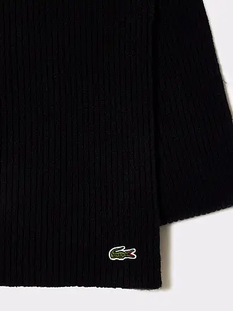 LACOSTE | Bufanda | schwarz
