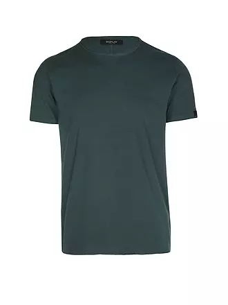 REPLAY | Camiseta | dunkelgrün