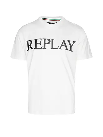 REPLAY | Camiseta | weiss