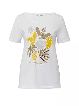 S.OLIVER | Camiseta | weiss