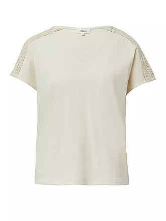 S.OLIVER | Camiseta | creme