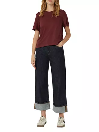 S.OLIVER | Camiseta | dunkelrot