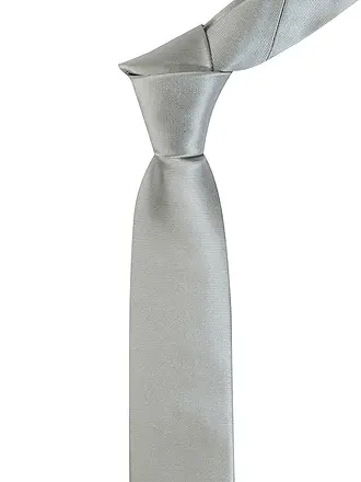 SEIDENFALTER | Corbata | hellgrau