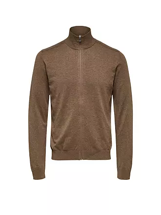 SELECTED | Cárdigan | braun