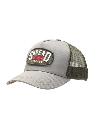 SUPERDRY | Gorra | grau