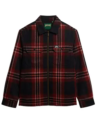SUPERDRY | Sobrecamisa | dunkelblau