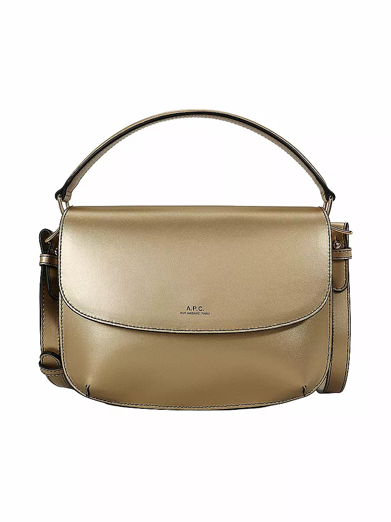 A.P.C. | Ledertasche - Mini Bag SARAH  | Oro