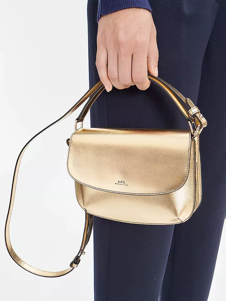 A.P.C. | Ledertasche - Mini Bag SARAH  | Oro