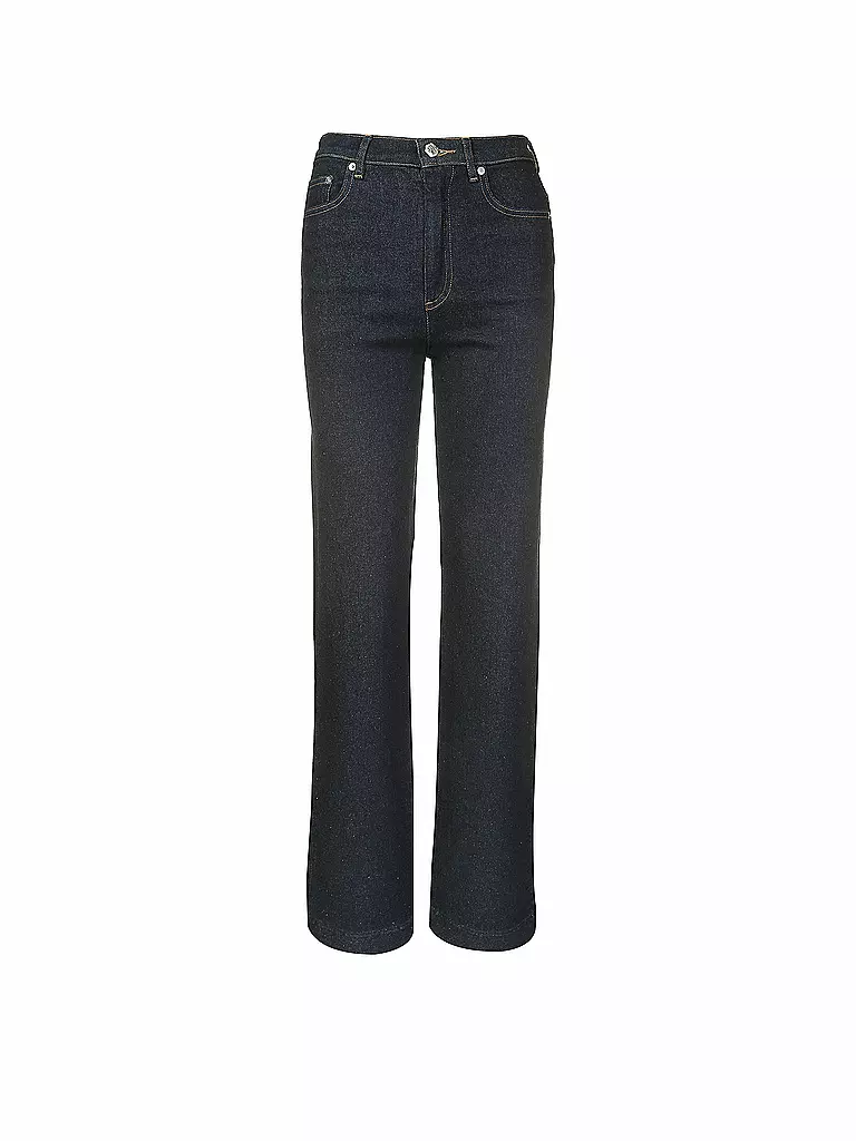 A.P.C. | Vaqueros de talle alto corte recto Spring | Azul