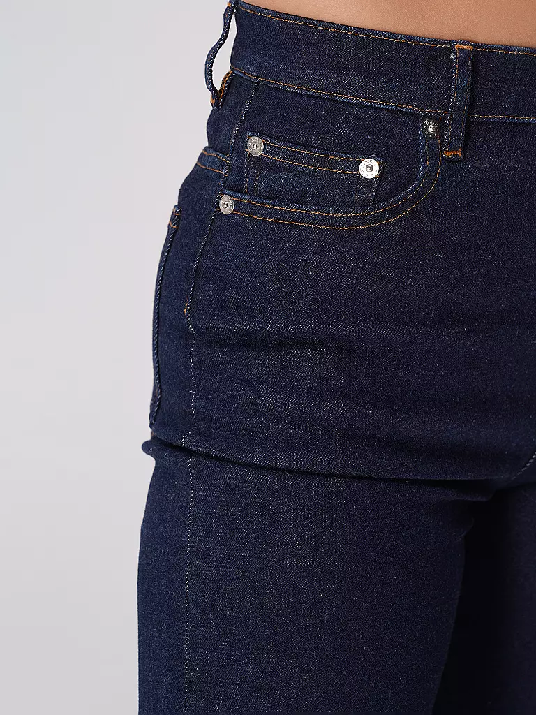 A.P.C. | Vaqueros de talle alto corte recto Spring | Azul
