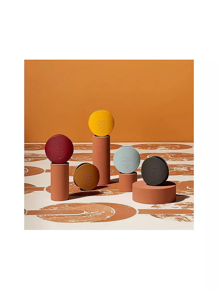 ACQUA DI PARMA | Estuche difusor de aroma para coche (Piel de Becerro) | Camel