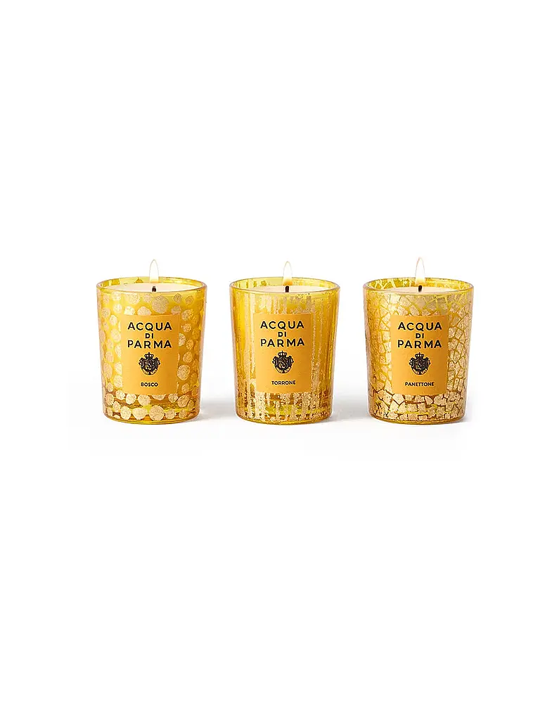 ACQUA DI PARMA | Set de regalo - Trío de velas Holiday 3x70g | Sin color