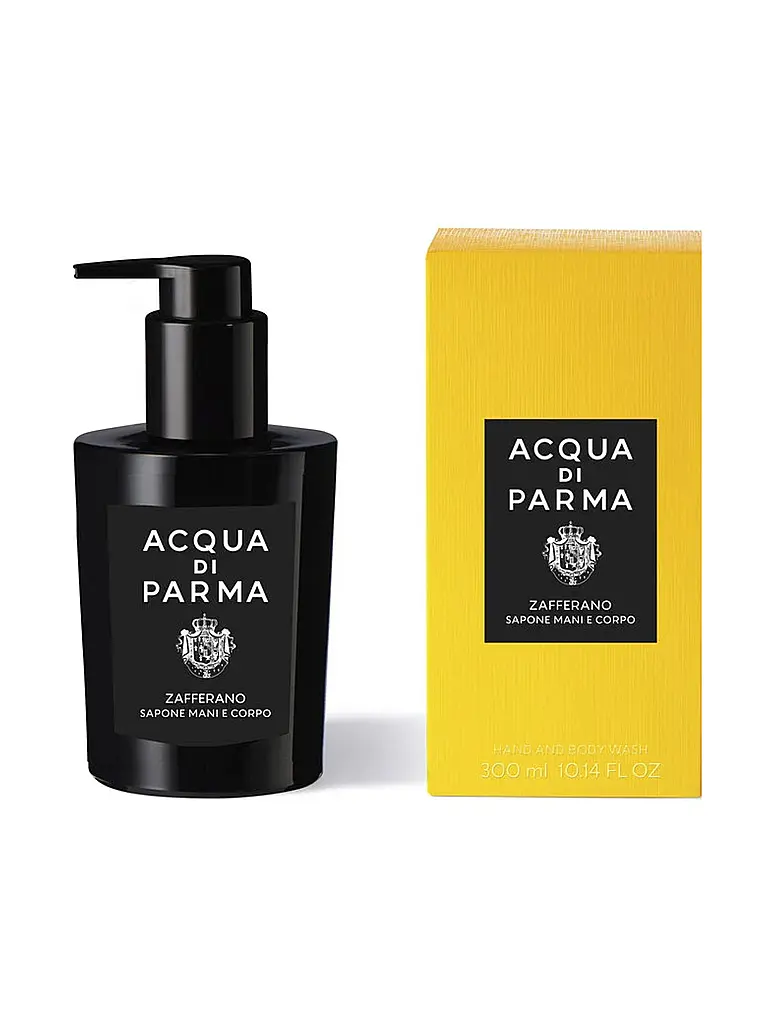 ACQUA DI PARMA | Zafferno Jabón Líquido para Manos y Cuerpo 300ml | Sin color