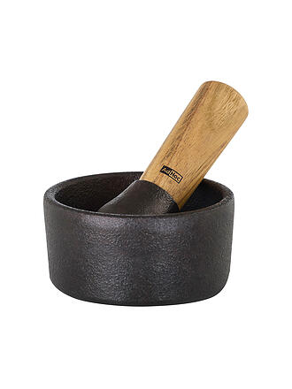 AD HOC | Mortero CAMO.10 10cm Fundición / Acacia