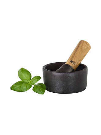 AD HOC | Mortero CAMO.10 10cm Fundición / Acacia