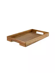 AD HOC | Bandeja de servir SERVE 50x30cm Acacia / Nogal | Marrón