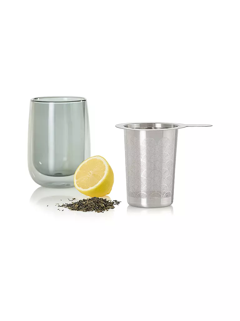 AD HOC | Filtro de té FUSION 10,5cm acero inoxidable | 