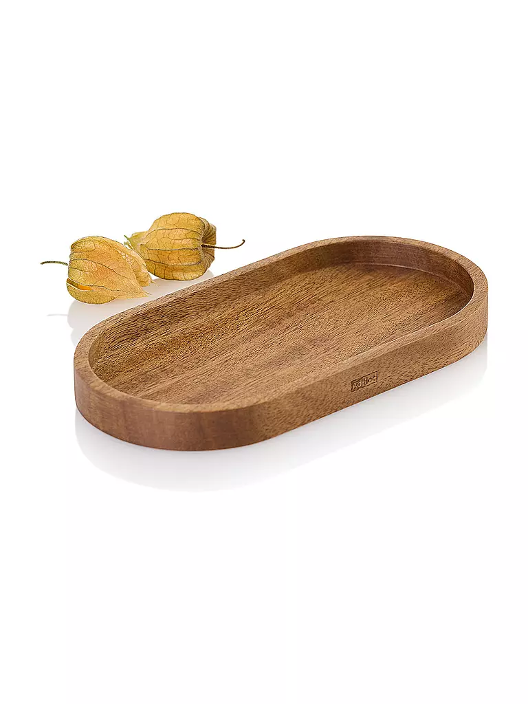 AD HOC | Posavasos para molinillo de 16x8,5 cm de madera de acacia | Marrón