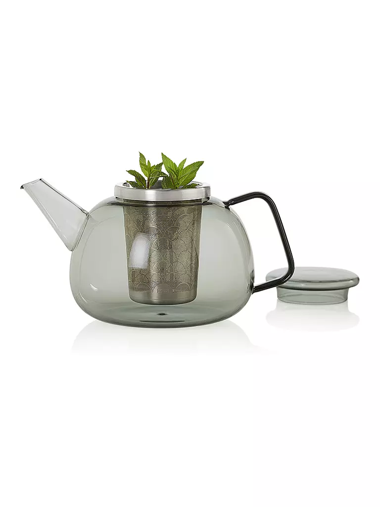 AD HOC | Tetera YUNA 1,6L Vidrio/Gris | 