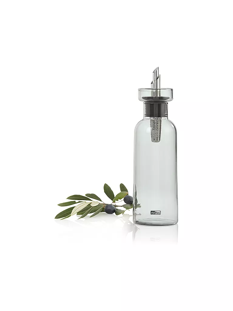 AD HOC | Vinagrera o aceitera AROMA POUR 300ml vidrio / acero inoxidable | 