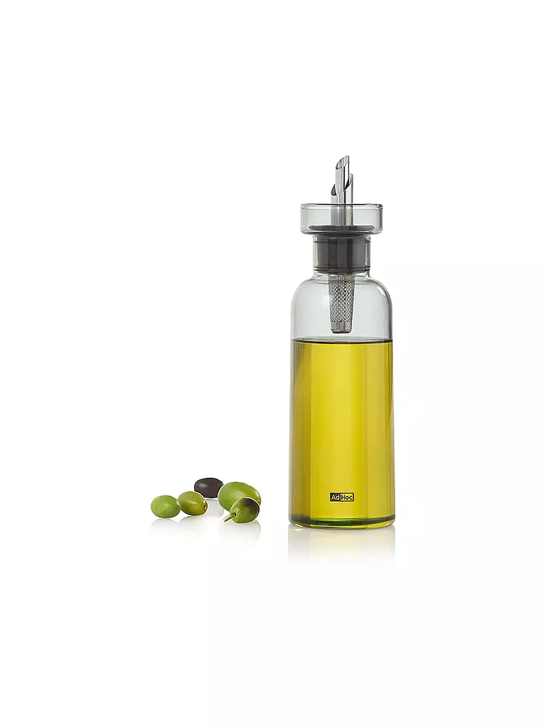 AD HOC | Vinagrera o aceitera AROMA POUR 300ml vidrio / acero inoxidable | 