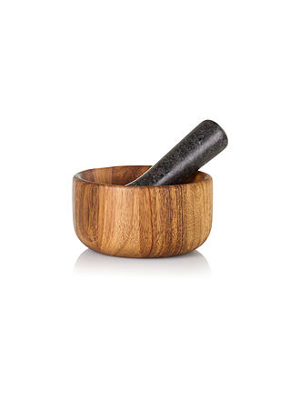 ADHOC | Mortero TARU 13cm Acacia / Granito