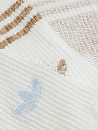 ADIDAS ORIGINALS | Calcetines, paquete de 3, blanco/marrón/blanco