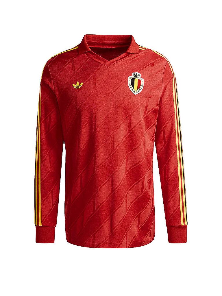 Camiseta de fútbol Bélgica 1986 Local rojo L