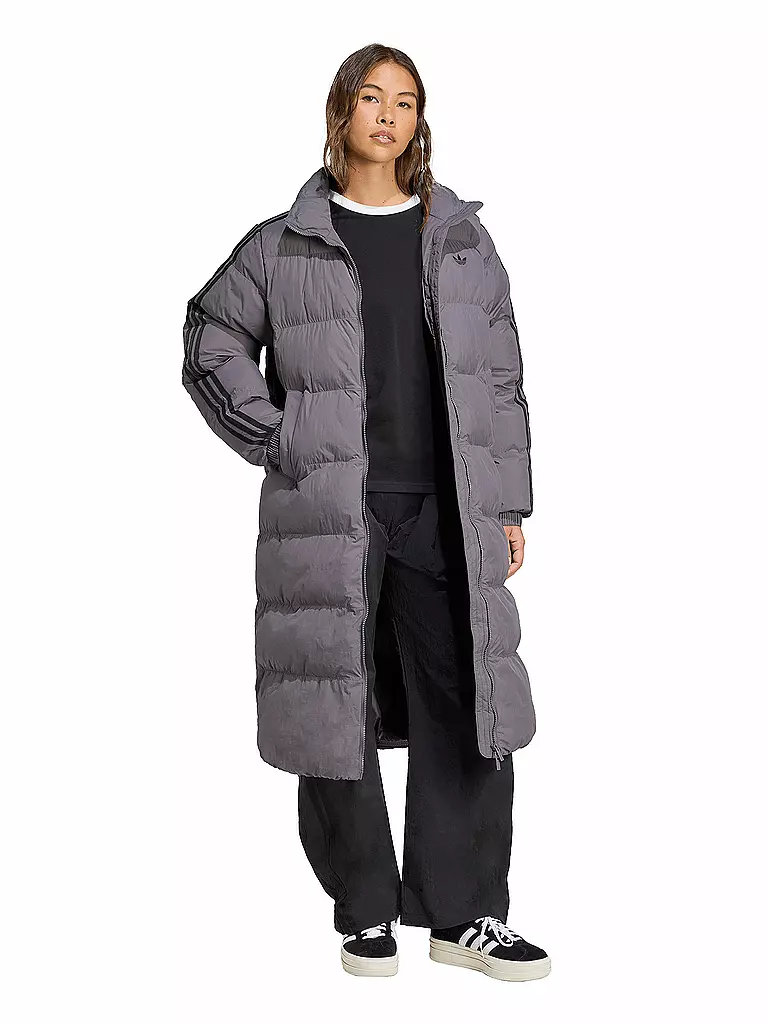 ADIDAS ORIGINALS | Abrigo acolchado de mujer | Gris