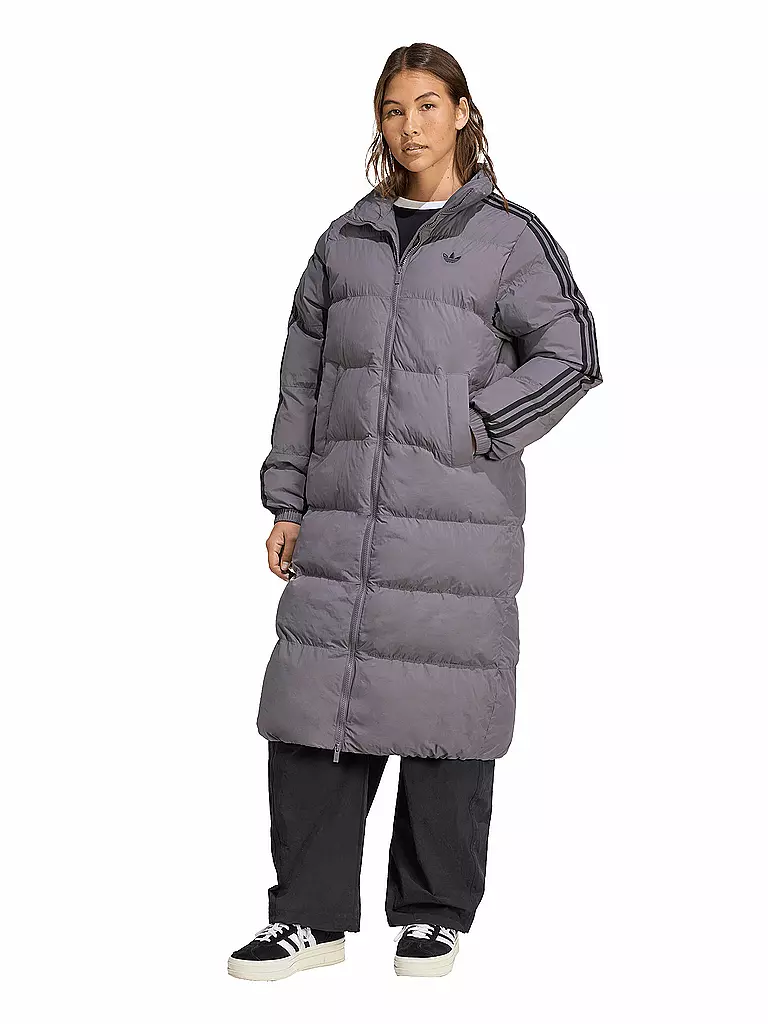 ADIDAS ORIGINALS | Abrigo acolchado de mujer | Gris