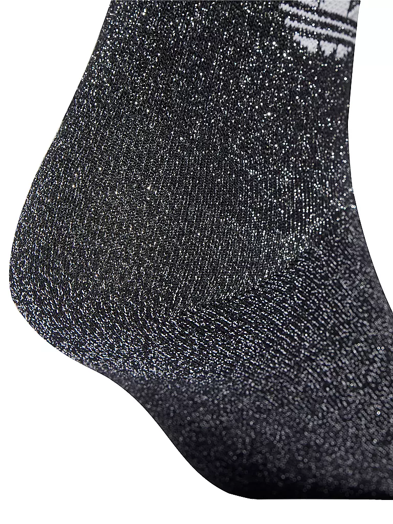 ADIDAS ORIGINALS | Calcetines 3S GLITTER CR 2 Paquete de 2 negro | Negro