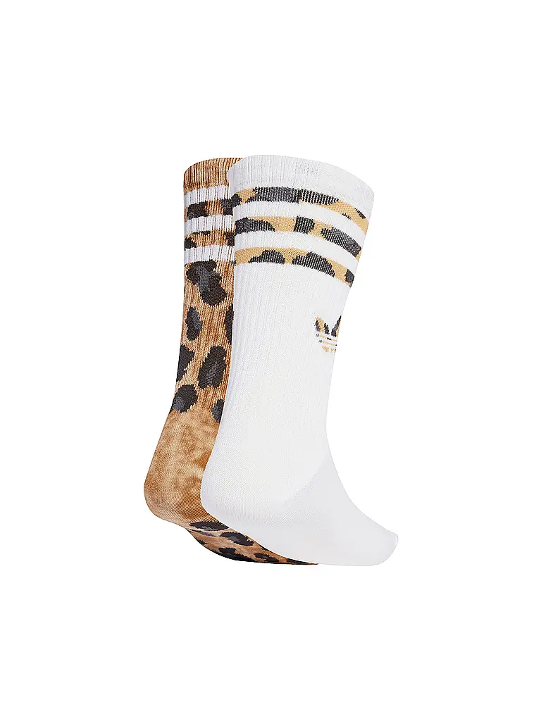 ADIDAS ORIGINALS | Calcetines LEO, paquete de 2 unidades, blanco | 