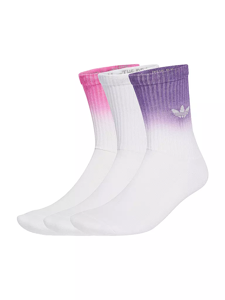 ADIDAS ORIGINALS | Calcetines OMBRE CR Paquete de 3 blanco | Fucsia