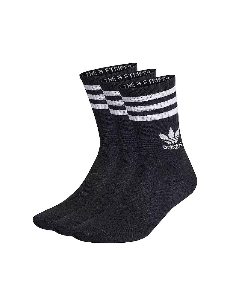 ADIDAS ORIGINALS | Calcetines paquete de 3 negro | Negro